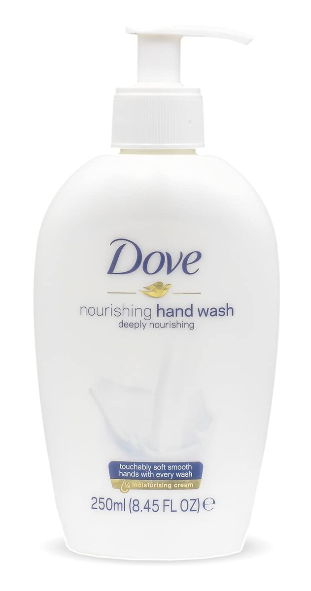 Dove Nourishing Hand Wash Variety 3-Pack (250ml Each) – Deeply Nourishing, Shea Butter & Warm Vanilla, Cucumber & Green Tea Avelisse