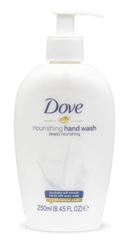 Dove Nourishing Hand Wash Variety 3-Pack (250ml Each) – Deeply Nourishing, Shea Butter & Warm Vanilla, Cucumber & Green Tea Avelisse