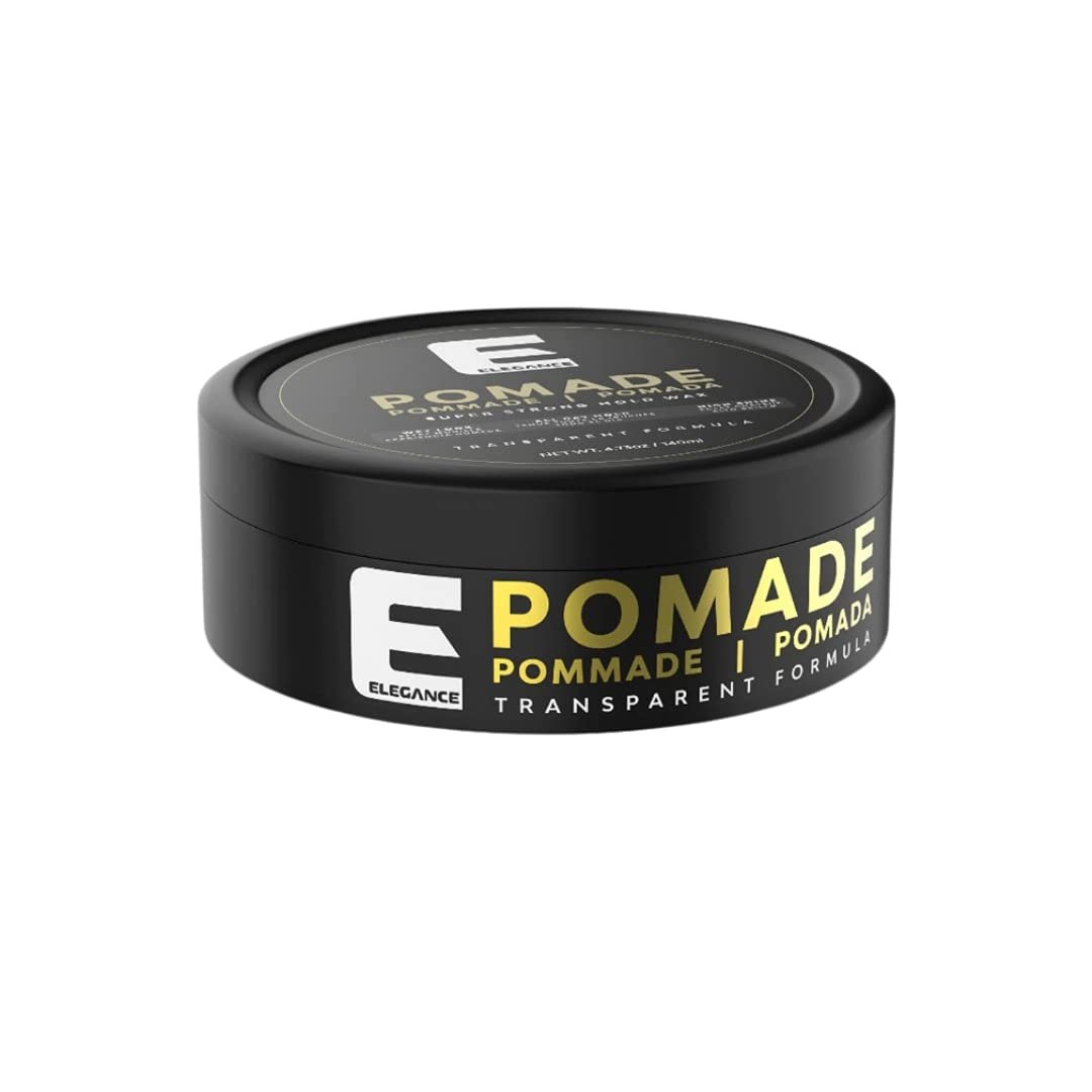Elegance Hair Pomade - Super Strong Hold Wax, Long-Lasting Shine, 4.73 oz - görsel 1