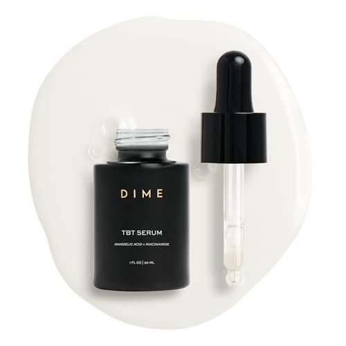 DIME Beauty TBT Serum - Anti-Aging Face Serum with Bakuchiol, Niacinamide and Mandelic Acid, Retinol Alternative for Fine Lines and Wrinkles, Vegan, Cruelty-Free, 1 oz / 30 ml Avelisse