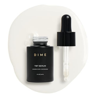DIME Beauty TBT Serum - Anti-Aging Face Serum with Bakuchiol, Niacinamide and Mandelic Acid, Retinol Alternative for Fine Lines and Wrinkles, Vegan, Cruelty-Free, 1 oz / 30 ml Avelisse