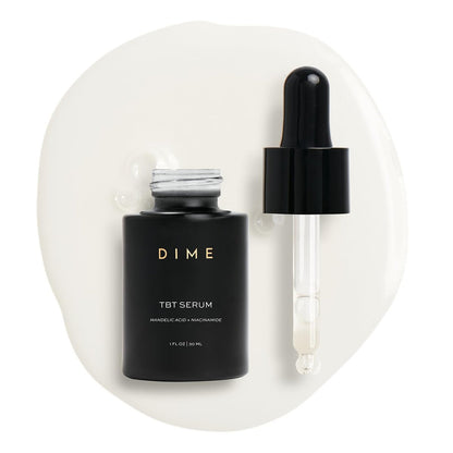 DIME Beauty TBT Serum - Anti-Aging Face Serum with Bakuchiol, Niacinamide and Mandelic Acid, Retinol Alternative for Fine Lines and Wrinkles, Vegan, Cruelty-Free, 1 oz / 30 ml Avelisse
