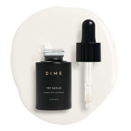 DIME Beauty TBT Serum - Anti-Aging Face Serum with Bakuchiol, Niacinamide and Mandelic Acid, Retinol Alternative for Fine Lines and Wrinkles, Vegan, Cruelty-Free, 1 oz / 30 ml Avelisse