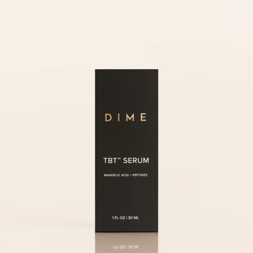 DIME Beauty TBT Serum - Anti-Aging Face Serum with Bakuchiol, Niacinamide and Mandelic Acid, Retinol Alternative for Fine Lines and Wrinkles, Vegan, Cruelty-Free, 1 oz / 30 ml Avelisse