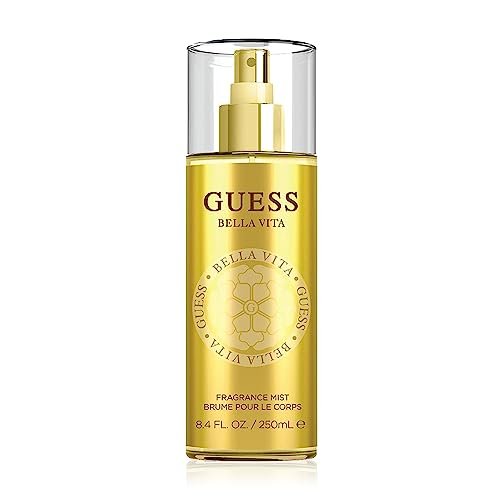 GUESS Bella Vita Fragrance Body Mist Spray for Women – Fruity, 8.4 Fl Oz Avelisse