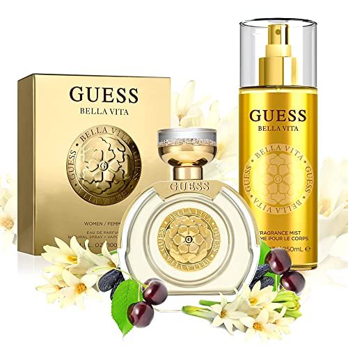GUESS Bella Vita Fragrance Body Mist Spray for Women – Fruity, 8.4 Fl Oz Avelisse