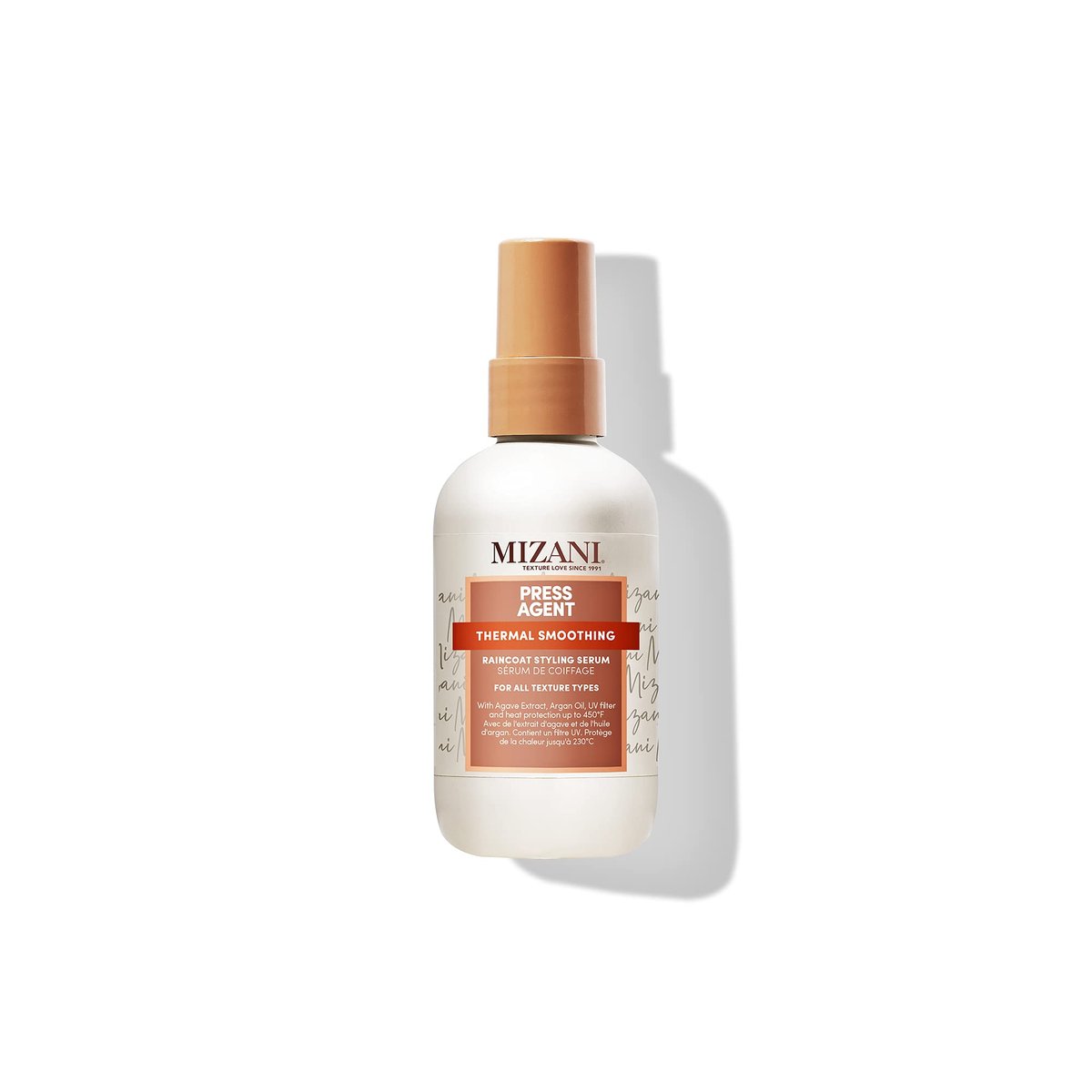 Mizani Press Agent Blow Dry Serum – Heat Protection & Moisturizing Serum for Dry, Frizzy Hair with Argan Oil Avelisse