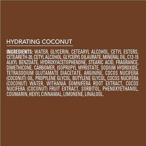 Jergens Hydrating Coconut Body Lotion – 3-Pack of 16.8 oz Bottles for Dry Skin Relief with Coconut Oil - görsel 12