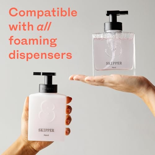 Skipper Foaming Hand Soap Tablet Refills - 12 Pack - 96 fl oz Total - Compostable Packaging - Variety Fragrance Pack Avelisse