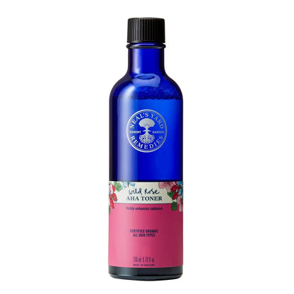 Neal's Yard Wild Rose AHA Toner – Hydrates, Renews & Refines – Gentle & Effective for Sensitive Skin – Vegan & Cruelty-Free – 200mL Avelisse