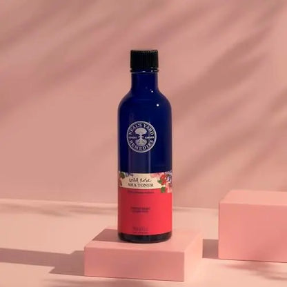 Neal's Yard Wild Rose AHA Toner – Hydrates, Renews & Refines – Gentle & Effective for Sensitive Skin – Vegan & Cruelty-Free – 200mL Avelisse