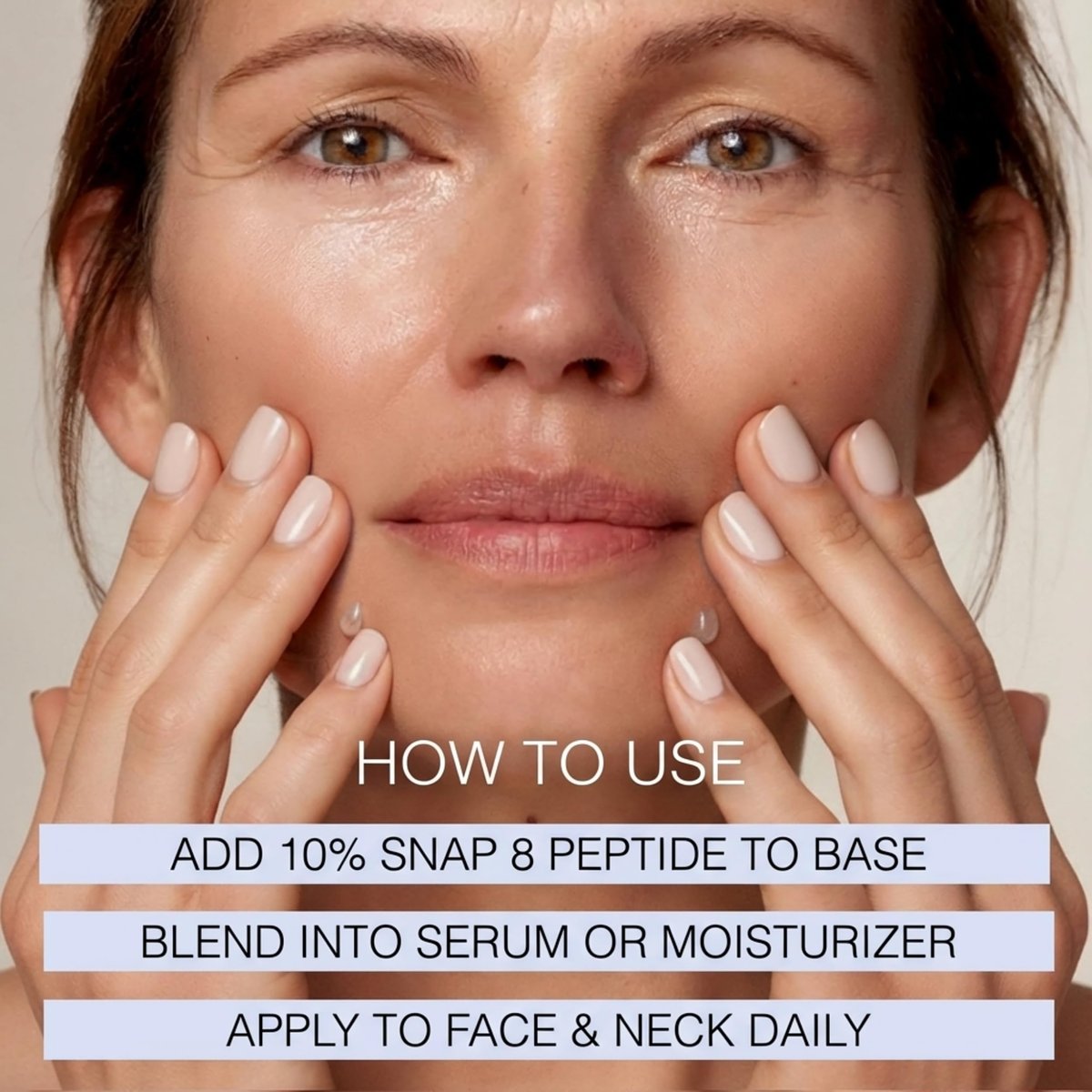 Skin Perfection Snap 8 Peptides Serum for Face – Anti-Aging Peptide Serum with Hyaluronic Acid for Fine Lines & Wrinkles, DIY Peptide Face Mix with Any Skincare, 0.5 oz Avelisse