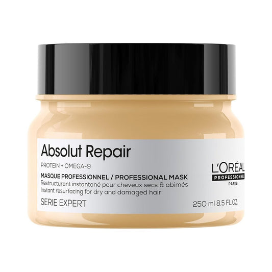 L'Oréal Professionnel Paris Absolut Repair Hair Mask – Nourishing Protein Treatment for Dry & Damaged Hair, 250ml Avelisse