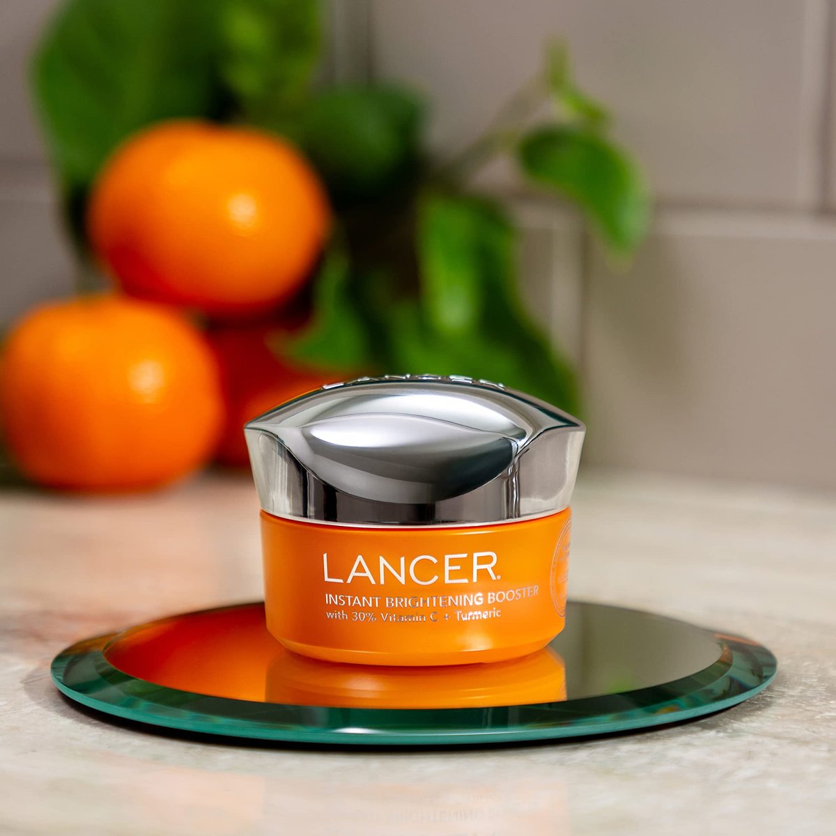 Lancer Skincare Instant Brightening Booster with 30% Vitamin C and Turmeric - Exfoliating Anti-Aging Night Cream, 1.7 oz - görsel 15