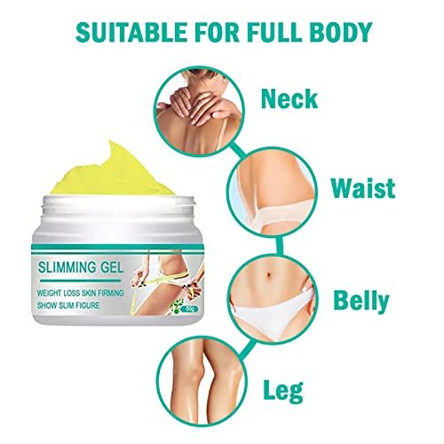 Slimming Cream for Belly, Arms, Legs – Ginger Fat Burning & Firming Massage Gel (50g) - görsel 8