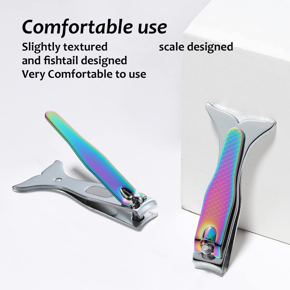 Atimier Nail Clipper Set – Unique Gifts for Girls and Women, Christmas Stocking Stuffers, Birthday Presents - görsel 5