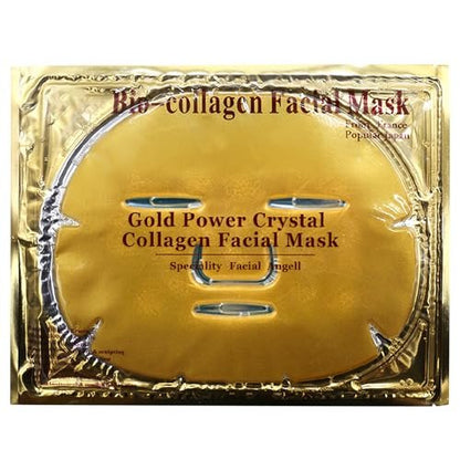 Jakuva 24K Gold Gel Facial Mask – Collagen Face Mask for Moisturizing, Anti-Wrinkle & Hydration (15 Pack) Avelisse