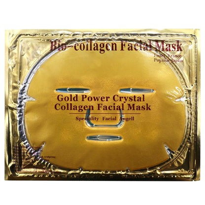Jakuva 24K Gold Gel Facial Mask – Collagen Face Mask for Moisturizing, Anti-Wrinkle & Hydration (15 Pack) Avelisse