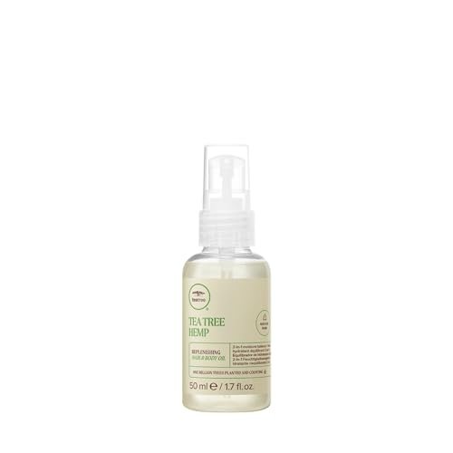 Tea Tree Hemp Replenishing Hair & Body Oil, 2-in-1 Moisture Balance, For All Hair Types, 1.7 fl. oz. - görsel 2