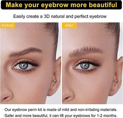 Lookmee 5-in-1 Lash Lift & Eyebrow Lamination Kit - Professional DIY Eyelash Curler & Perm Kit, At-Home Long Lasting Salon Results, Beginner Friendly Avelisse