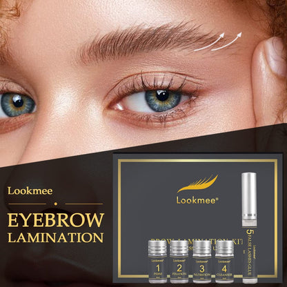 Lookmee 5-in-1 Lash Lift & Eyebrow Lamination Kit - Professional DIY Eyelash Curler & Perm Kit, At-Home Long Lasting Salon Results, Beginner Friendly Avelisse