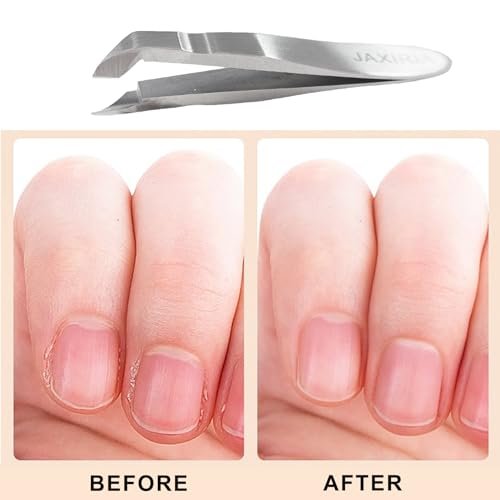 Mini Nail Cuticle Trimmer Kit – Stainless Steel Cuticle Nipper, Cutter, Pusher & Scraper for Hangnails (1 Pack) - görsel 3