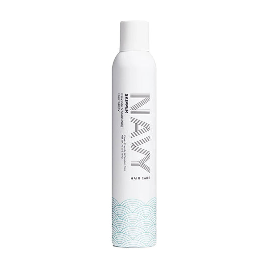 NAVY HAIR CARE Skipper Thickening and Volumizing Hair Spray - Flexible Hold, Buildable Volume for Fine, Thin Hair - Brushable, Humidity Resistant, Fast-Drying - 10 oz Avelisse