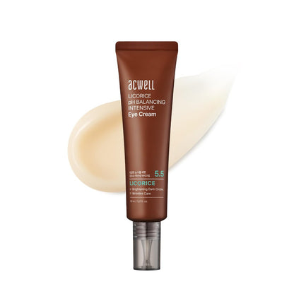 ACWELL Licorice pH Balancing Intensive Anti-Wrinkle Eye Cream - Dark Circles, Puffiness, Peptides, Licorice Water, Anti-Aging, 1.01 fl oz Avelisse