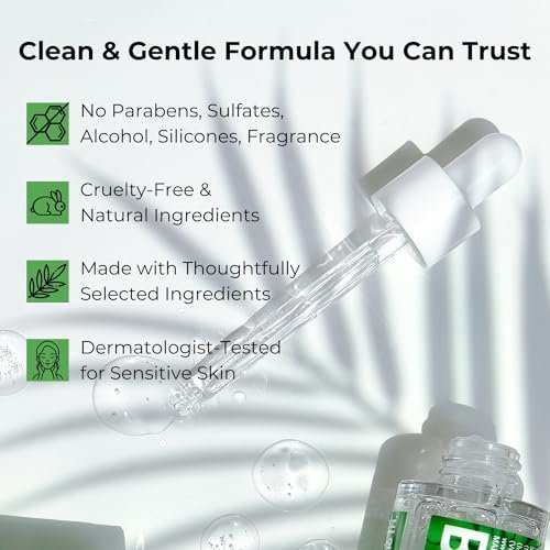 BMBCO The Cica Serum – Calming & Balancing Ampoule for Sensitive Skin | Vegan Korean Skincare with Tiger Grass – 30ml/1.01 fl oz - görsel 10