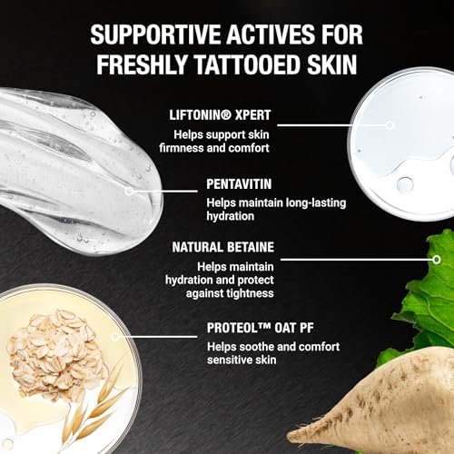 Stories & Ink Tattoo Care Aftercare Foam Cleanser – Gentle Sulfate-Free Tattoo Soap for Fresh Tattoos, Fragrance-Free Daily Wash, 5.1 Fl Oz Avelisse
