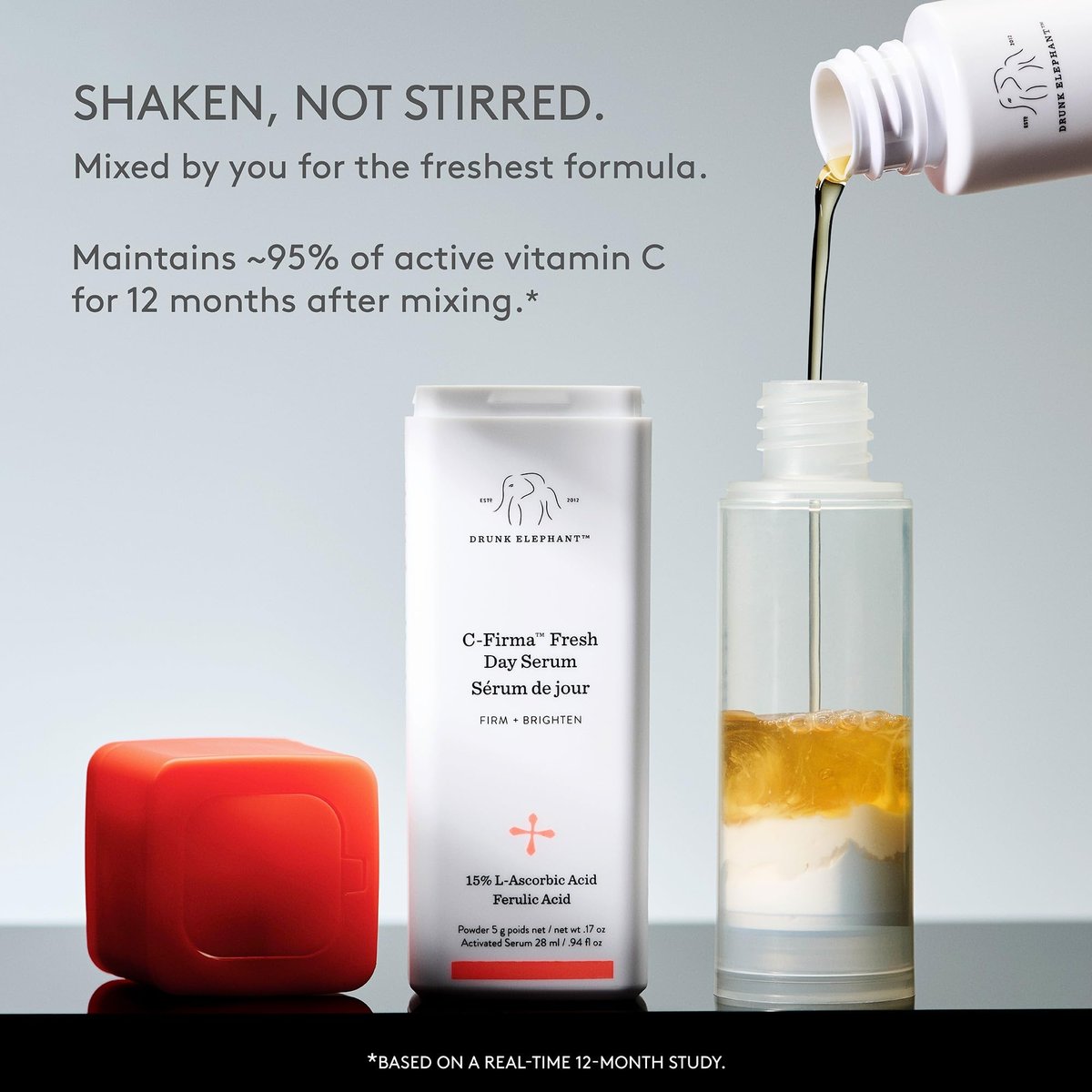 Drunk Elephant C-Firma Fresh Day Serum – 15% Illuminating Vitamin C – Clean Clinical Skincare – 0.94 fl oz Avelisse