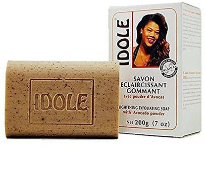 Idole Brightening Exfoliating Soap with Avocado Seed Powder – 3-Pack (Net 125g Each) Avelisse