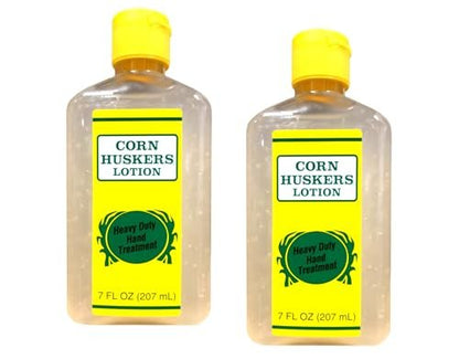 Corn Huskers Hand Lotion for Dry, Cracked Hands - Fast Absorbing, Non-Greasy Protective Barrier Cream, Moisturizer for Rough Skin & Calluses, Intense Relief for Men and Women, 7 Fl Oz (Pack of 2) Avelisse