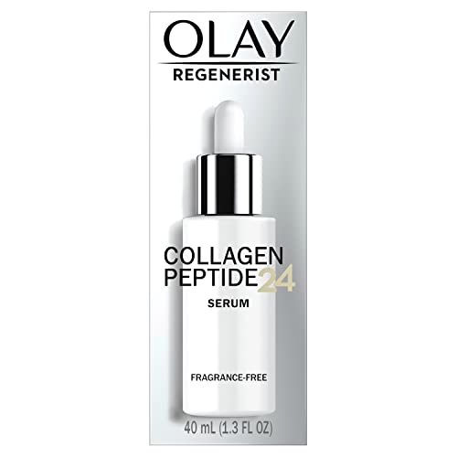 Olay Collagen Peptide Visibly Firming Face Serum – Fragrance Free Anti-Aging with Collagen & Vitamin B3+ – 1.3 FL OZ Avelisse