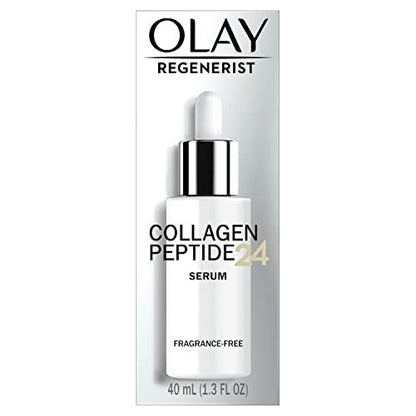 Olay Collagen Peptide Visibly Firming Face Serum – Fragrance Free Anti-Aging with Collagen & Vitamin B3+ – 1.3 FL OZ Avelisse