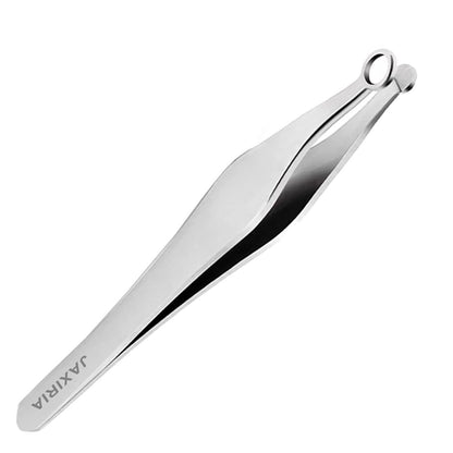 jaxiria Stainless Steel Nasal Hair Trimmer – Precision Nose & Ear Hair Clippers for Men & Women (1 Pack) Avelisse