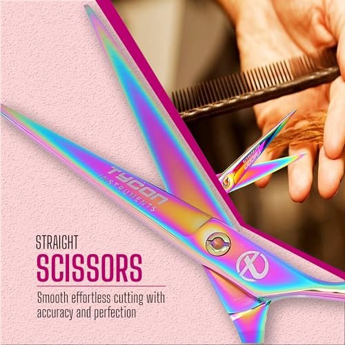 Tycon Hair Cutting Scissors Professional 6.5" – Japanese Stainless Steel, Razor Edge Blade, Ergonomic Design for Salon & Personal Use - görsel 5