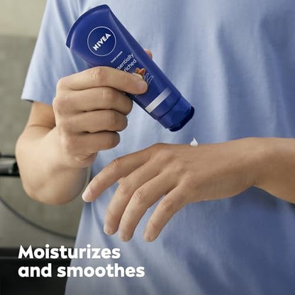 NIVEA Moisturizing Must-Haves Skin Care Set – Essentially Enriched Hand Cream 2.6 oz (Pack of 2) + Moisture Lip Care Lip Balm 0.17 oz (Pack of 2), 4-Piece Set for Dry Skin Avelisse