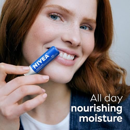 NIVEA Moisturizing Must-Haves Skin Care Set – Essentially Enriched Hand Cream 2.6 oz (Pack of 2) + Moisture Lip Care Lip Balm 0.17 oz (Pack of 2), 4-Piece Set for Dry Skin Avelisse