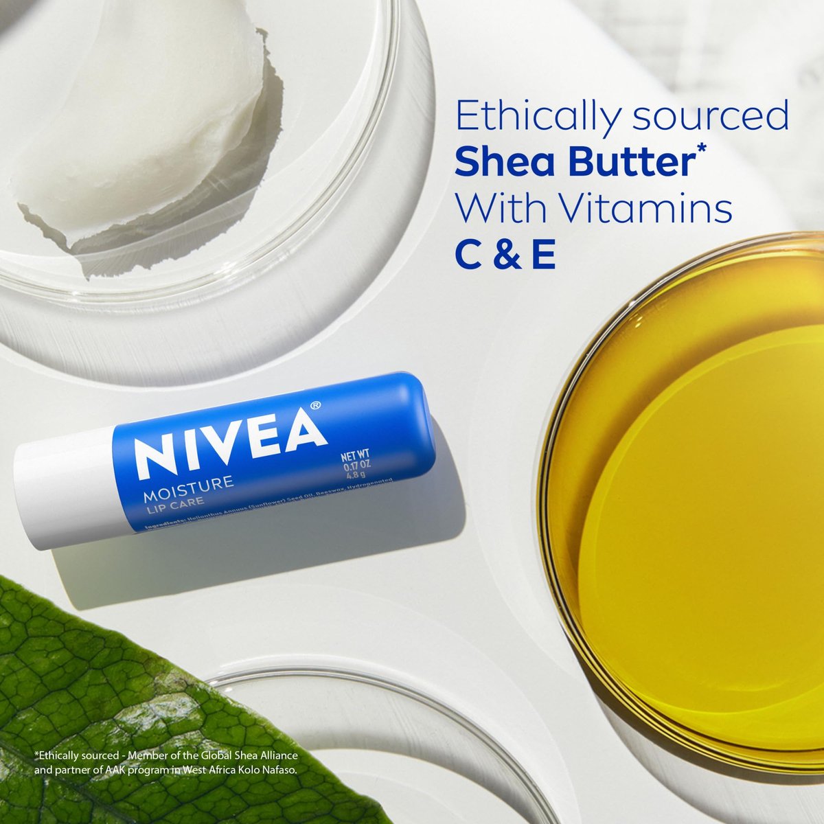 NIVEA Moisturizing Must-Haves Skin Care Set – Essentially Enriched Hand Cream 2.6 oz (Pack of 2) + Moisture Lip Care Lip Balm 0.17 oz (Pack of 2), 4-Piece Set for Dry Skin Avelisse