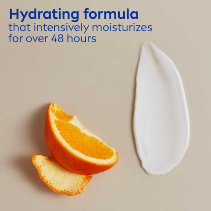 NIVEA Nourishing Hydration Skin Firming Body Lotion 16.9 Fl Oz + Skin Firming & Toning Body Gel Cream with Hyaluronic Acid 6.7 Oz, Enriched with Q10 and Vitamin C Avelisse