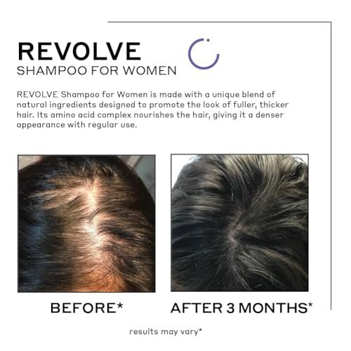 ZENAGEN Revolve Women's Travel Kit - Shampoo & Conditioner for Fine, Thin Hair - Promotes Thicker, Fuller Hair - Plant-Based, Color-Safe, Vegan - 5 Fl Oz Each Avelisse