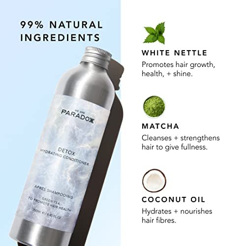 We Are Paradoxx Detox Hydrating Conditioner with Argan Oil and Coconut Oil – Sulfate Free, Deep Moisturizing Conditioner for All Hair Types, 250 ml - görsel 6