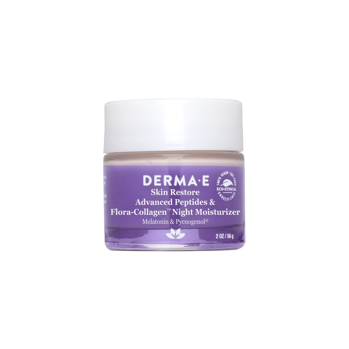 Derma E Advanced Peptides & Flora-Collagen Night Moisturizer - 2 oz Avelisse