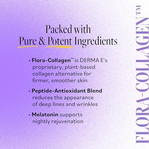 Derma E Advanced Peptides & Flora-Collagen Night Moisturizer - 2 oz Avelisse
