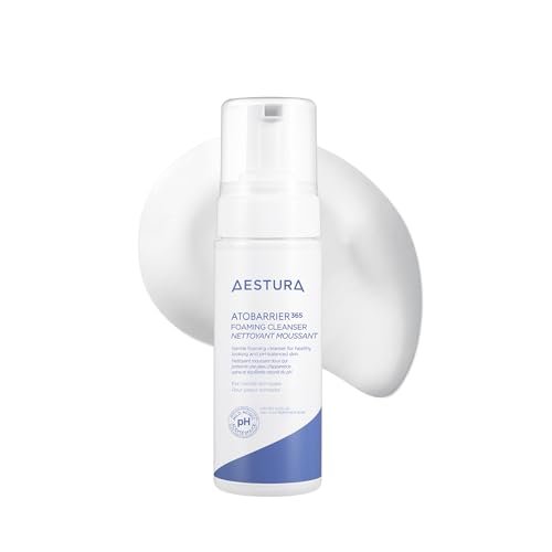 AESTURA ATOBARRIER365 Gentle pH-Balanced Foaming Cleanser with Ceramides - Korean Face Wash for Moisture Barrier Repair, Hydrating Formula for Dry Skin, 150ML / 5.07 oz - görsel 2