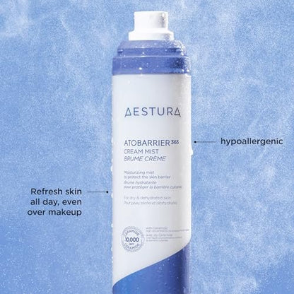 AESTURA ATOBARRIER365 Cream Mist with 10,000ppm Ceramides - Ultra-Fine Moisturizing Mist for Dry Skin, 4.06 fl.oz. Avelisse