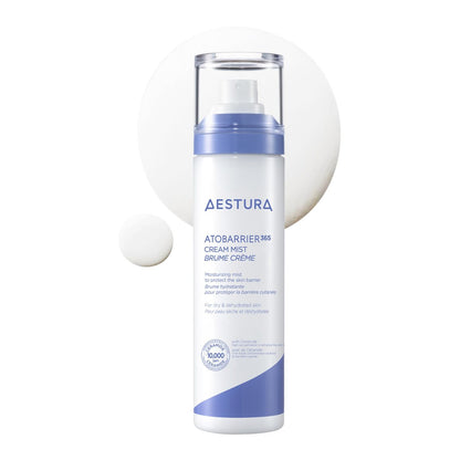 AESTURA ATOBARRIER365 Cream Mist with 10,000ppm Ceramides - Ultra-Fine Moisturizing Mist for Dry Skin, 4.06 fl.oz. Avelisse