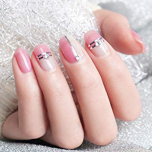 60 Colors Nail Striping Tape Lines with 2 Dispensers & Free Roller - MYUBWTF Nail Art Decoration Stickers DIY Nail Tips - görsel 12