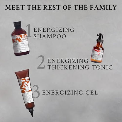 Davines Naturaltech Energizing Gel – Stimulating & Fortifying Leave-In Scalp Treatment for Thinning Hair & Hair Loss, with Caffeine & Phytoceuticals, 5.1 Fl Oz Avelisse